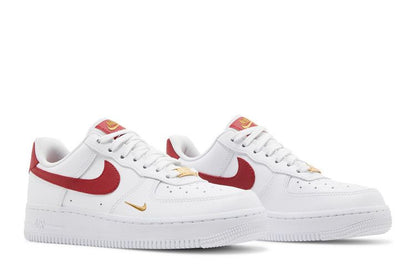 Nike Air Force 1 Low Essential Gym Red Mini Swoosh (Women's)