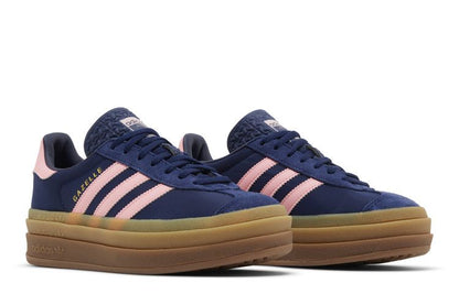 adidas Gazelle Bold Dark Blue Pink Spark (Women's)