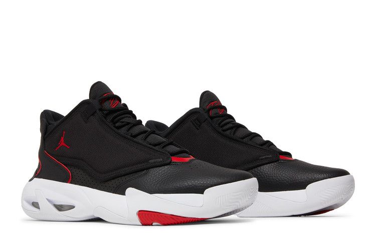 Jordan Max Aura 4 Black University Red