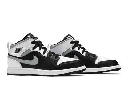 Jordan 1 Mid White Shadow (PS)