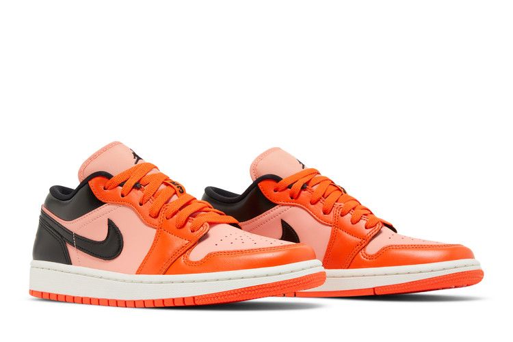 Jordan 1 Low Orange Black (Women's)
