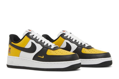 Nike Air Force 1 Low '07 LV8 Black Gold Jersey Mesh