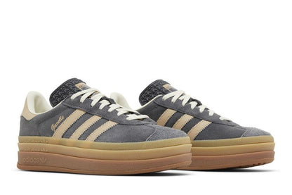 adidas Gazelle Bold Grey Magic Beige Gum (Women's)