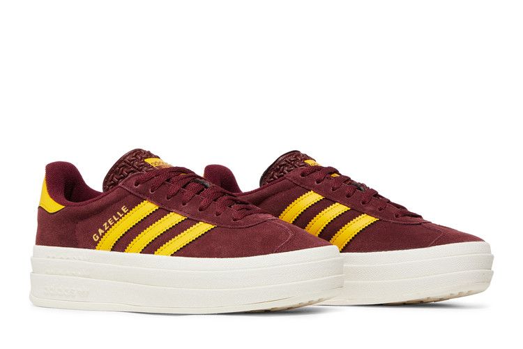 adidas Gazelle Bold Shadow Red Bold Gold (Women's)