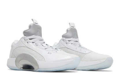Jordan XXXV Low Metallic Silver (Clear Sole)