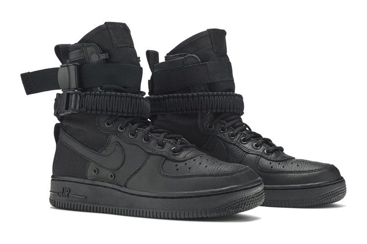 Nike SF Air Force 1 High Triple Black (Women's)