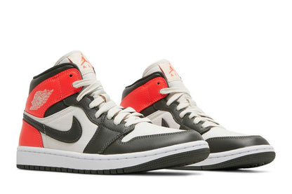 Jordan 1 Mid Newsprint Light Orewood Brown (Women's)