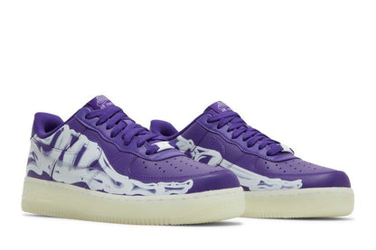 Nike Air Force 1 Low '07 QS Purple Skeleton Halloween (2021)
