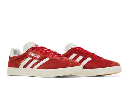 adidas Gazelle Super Red White Gold