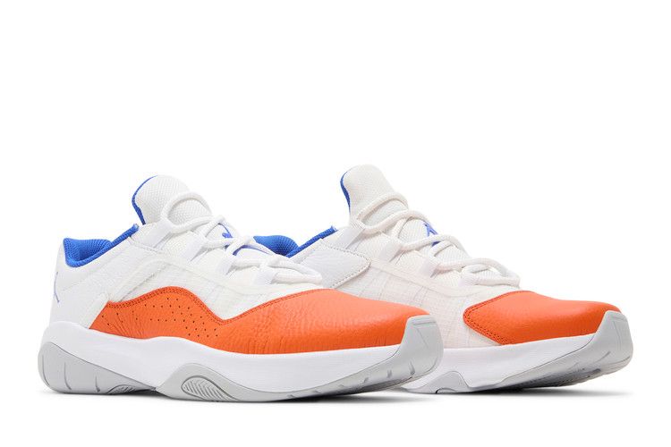 Jordan 11 CMFT Low White Safety Orange Hyper Royal