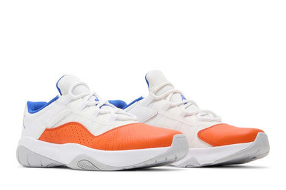 Jordan 11 CMFT Low White Safety Orange Hyper Royal