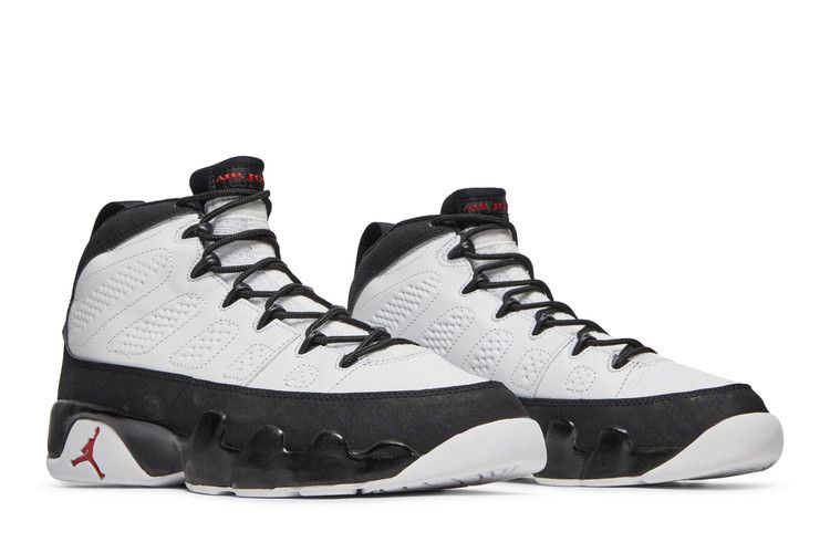 Jordan 9 Retro White Black Red (2002)