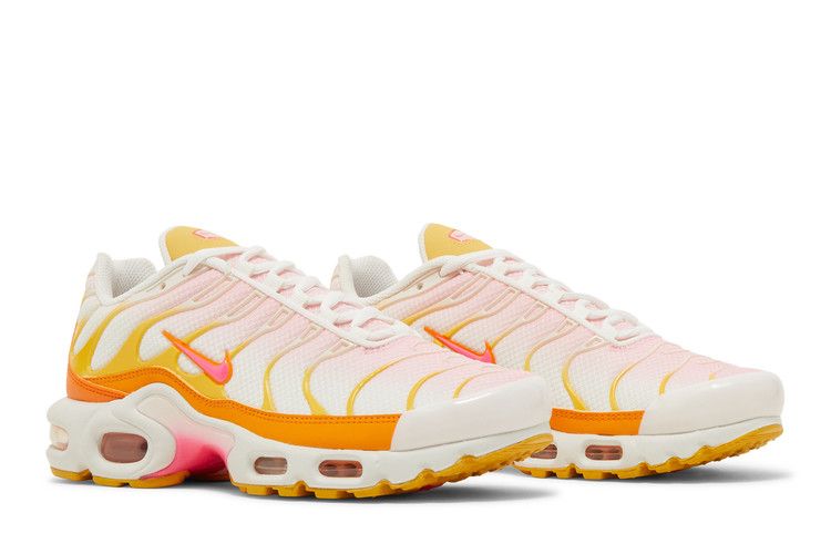 Nike Air Max Plus White Orange Pink (Women's)