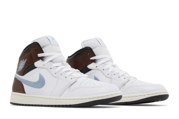 Jordan 1 Mid SE Brown Blue Grey