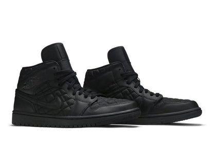 Jordan 1 Mid SE Quilted Black (Women's)