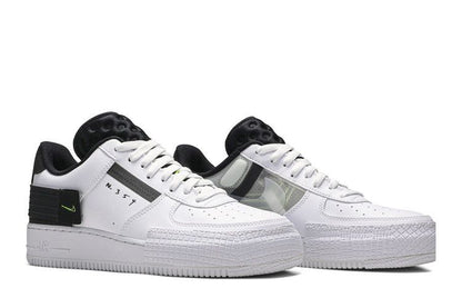 Nike Air Force 1 Type White Black Volt