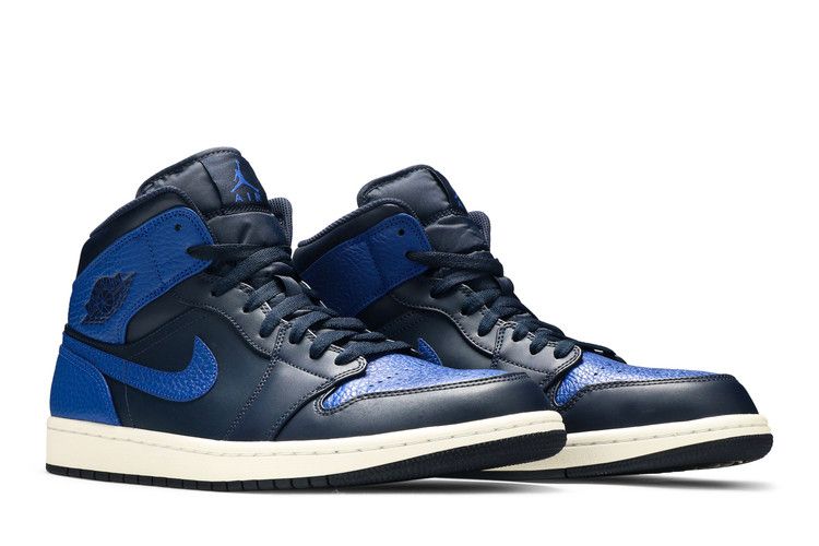 Jordan 1 Mid Obsidian Game Royal