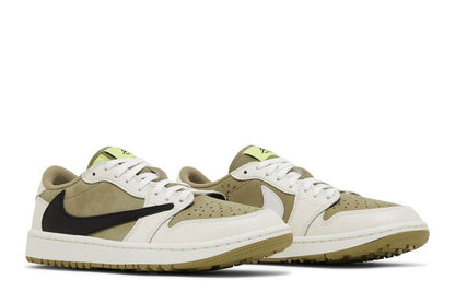 Jordan 1 Retro Low Golf Travis Scott Neutral Olive