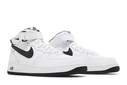 Nike Air Force 1 Mid White Black (2023)