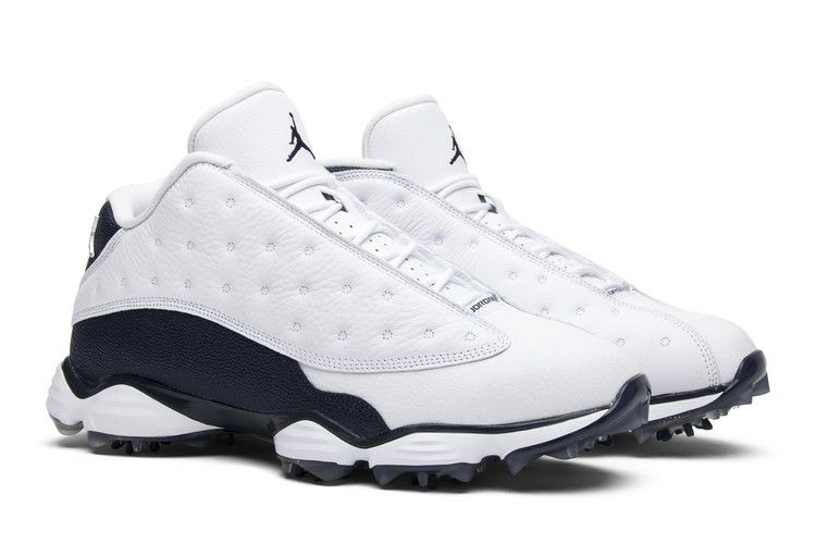 Jordan 13 Retro Golf White Navy Blue