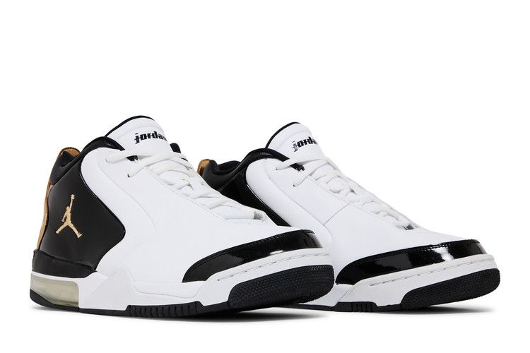 Jordan Big Fund Premium White Metallic Gold