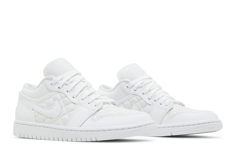 Air Jordan 1 Low Quilted White (Women's)