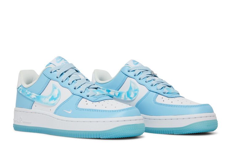 Nike Air Force 1 Low Nail Art White Blue (Women's)