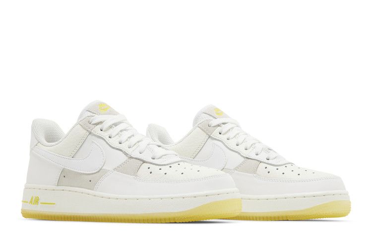 Nike Air Force 1 Low '07 UV Reactive Patchwork White Multicolor Yellow (Women's)
