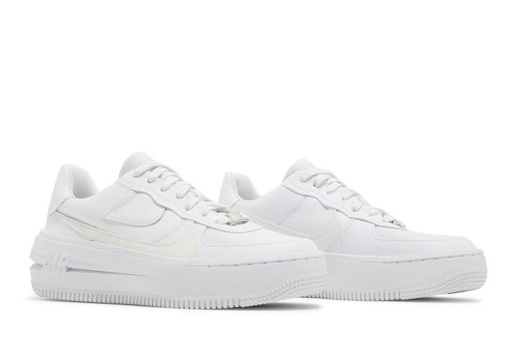 Nike Air Force 1 PLT.AF.ORM Triple White (Women's)