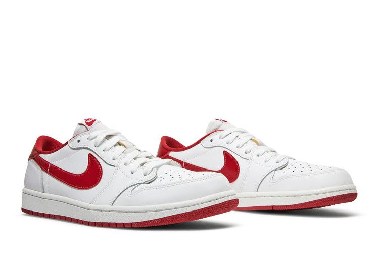Jordan 1 Retro Low White Varsity Red