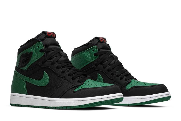 Jordan 1 Retro High Pine Green Black