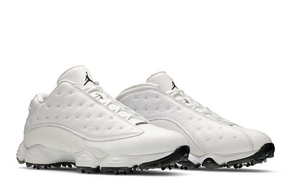 Jordan 13 Retro Golf Cleat White Black