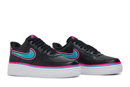Nike Air Force 1 Low Sport NBA Black Blue Gale Laser Fuchsia
