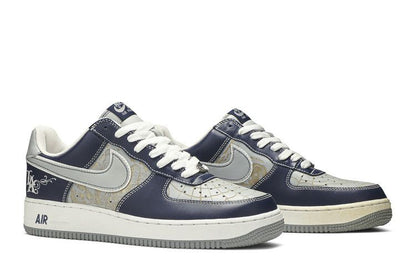 Nike Air Force 1 Mr Cartoon Blue Tattoo (Spiderweb)