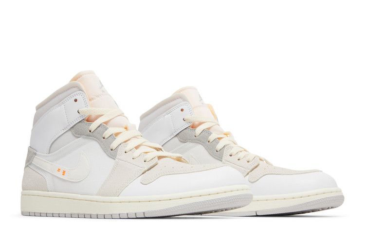 Jordan 1 Mid SE Craft Inside Out White Grey