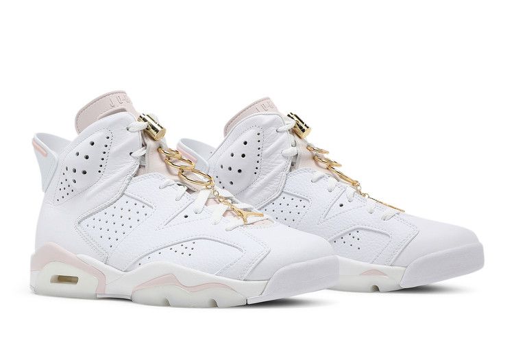 Jordan 6 Retro Gold Hoops (Women's)