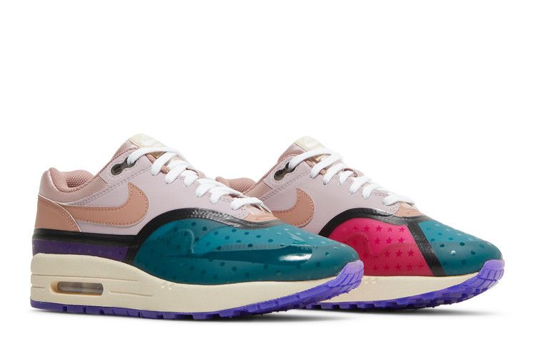 Nike Air Max 1 Premium Plum Fog Fossil Rose (Women's)