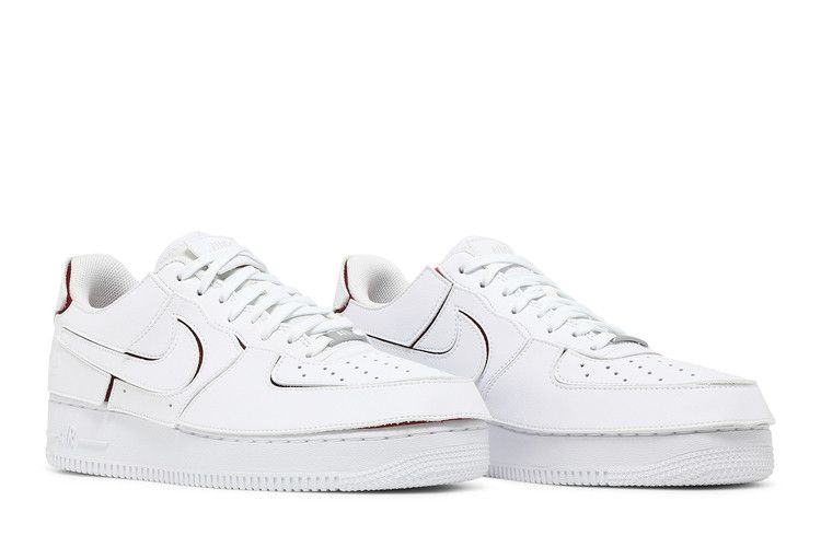 Nike Air Force 1/1 White Varsity Red