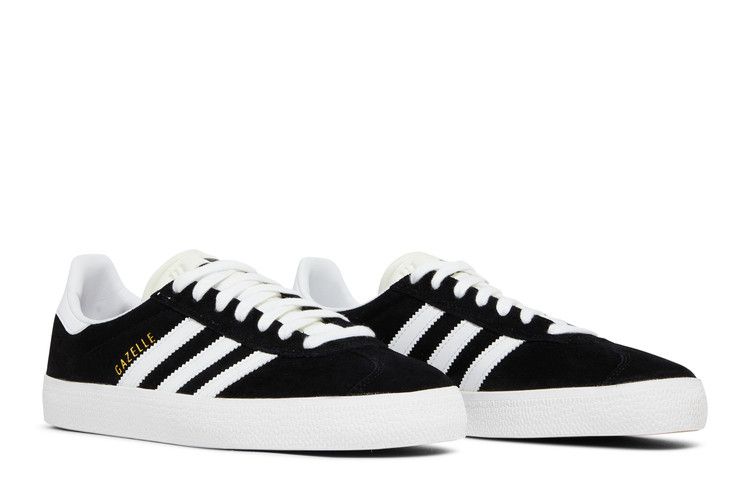 adidas Gazelle ADV Black White Gold