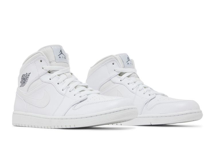 Jordan 1 Retro Mid White Cool Grey