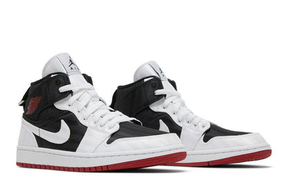 Jordan 1 Mid SE Utility Canvas White Black Gym Red (Women's)