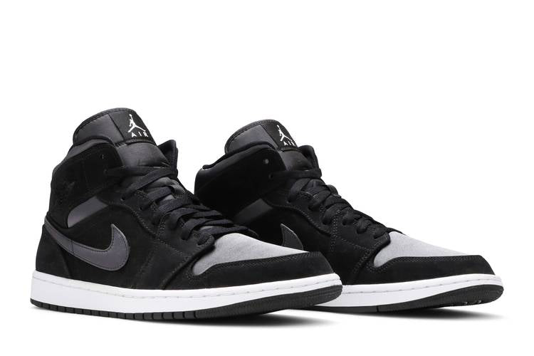Jordan 1 Mid Nylon Black Anthracite