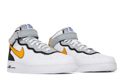 Nike Air Force 1 Mid Athletic Club White Dark Sulfur