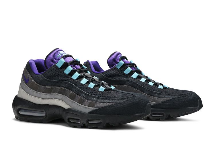 Nike Air Max 95 Black Court Purple Teal Nebula
