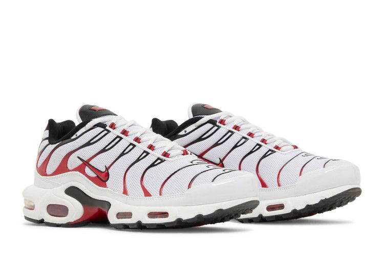Nike Air Max Plus White Red Black