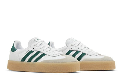 adidas Sambae White Collegiate Green Gum (Women's)
