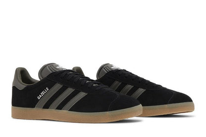 adidas Gazelle Black Olive Gum
