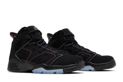 Jordan 6-17-23 Black White Red Contrast Stitching