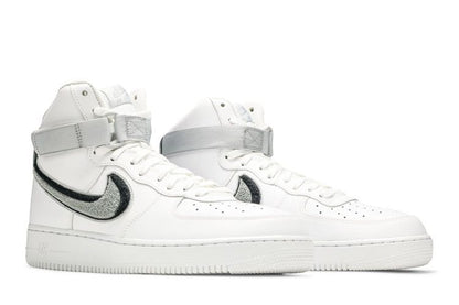 Nike Air Force 1 High 3D Chenille White Grey Black