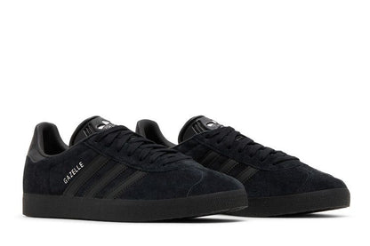adidas Gazelle All Black Silver Metallic